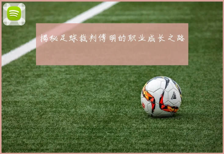 揭秘足球裁判傅明的职业成长之路